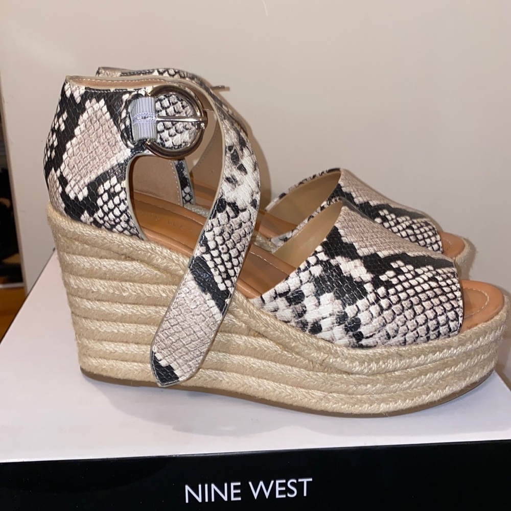 Snakeskin heels